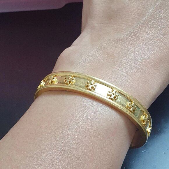 Tory Burch Bangle Cuff Bracelet - Picture 9 of 9